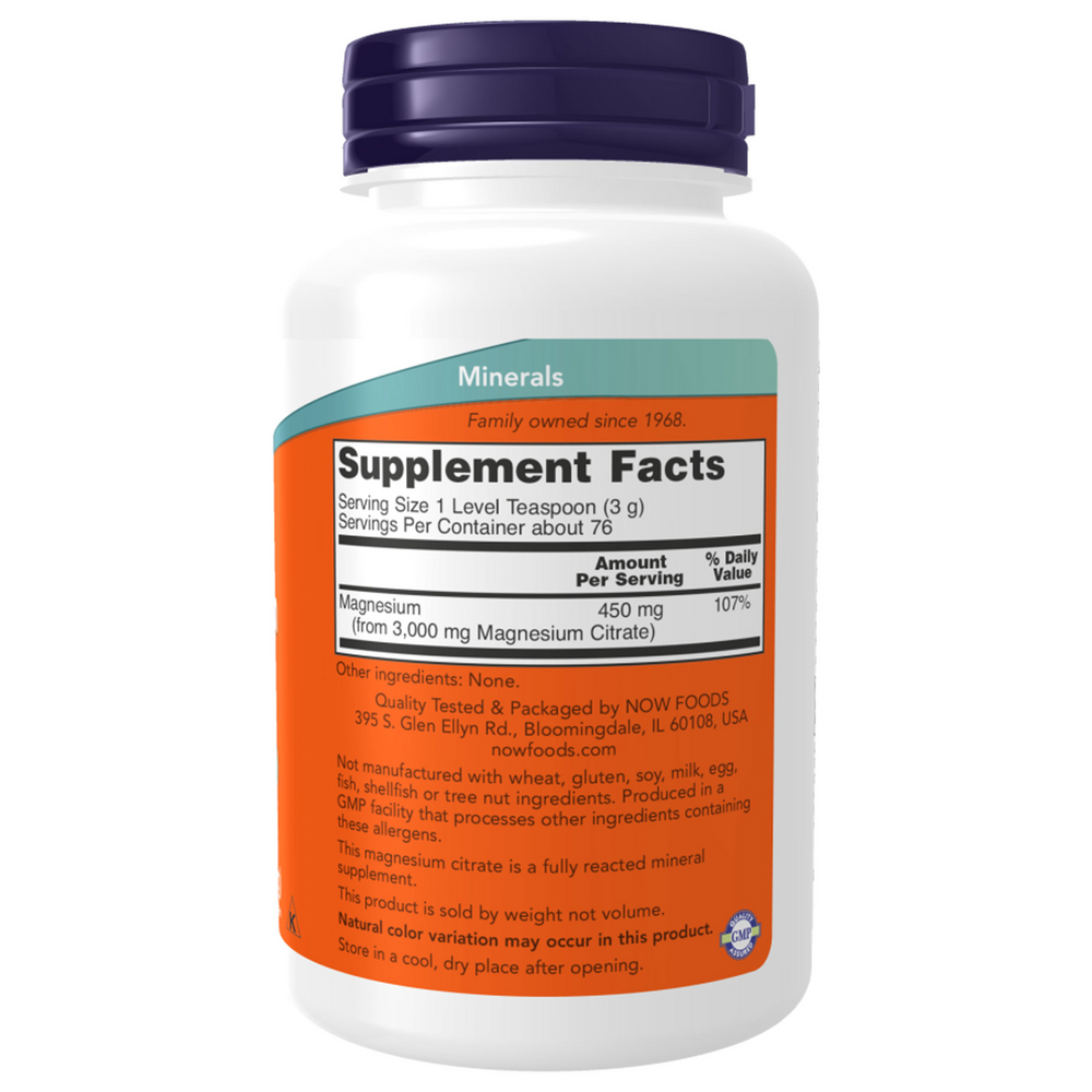 Product image for Magnesium Citrate Pure Powder.