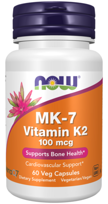 MK-7 Vitamin K-2 100mcg 60 capsules