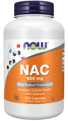 NAC 600mg with Selenium 250 capsules