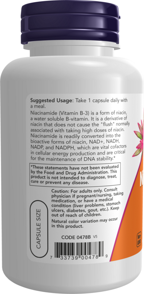 Product image for Niacinamide 500mg.