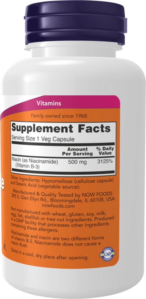 Product image for Niacinamide 500mg.