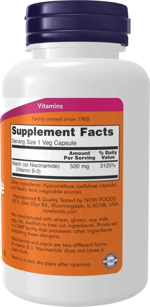 Product image for Niacinamide 500mg.