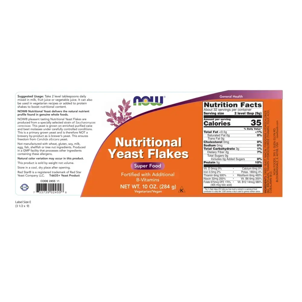 Product image for Nutritional Yeast Flakes.