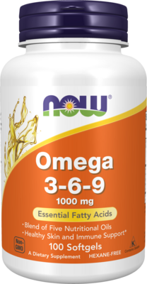 Omega 3-6-9 1000mg 100 Softgels