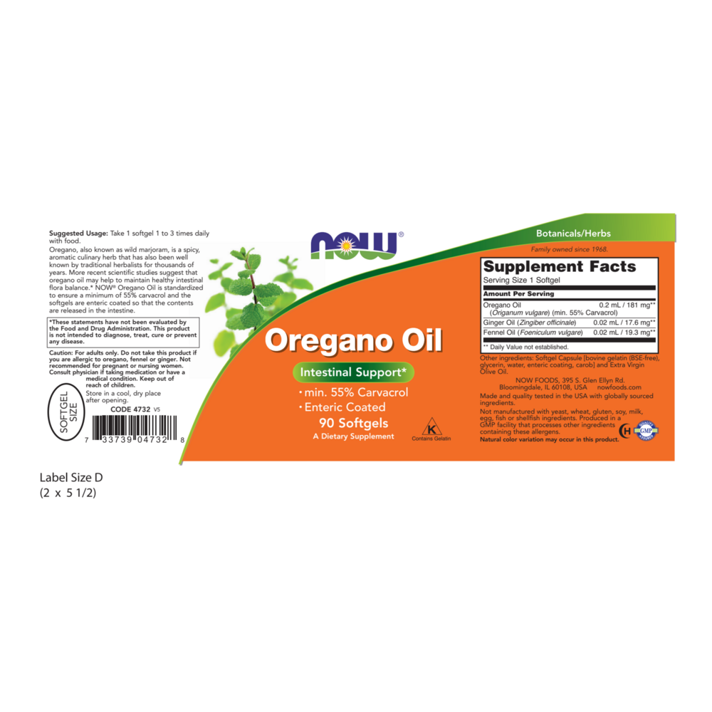 Product image for Oregano Oil.