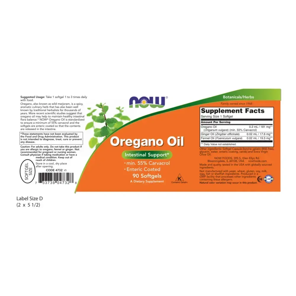Product image for Oregano Oil.