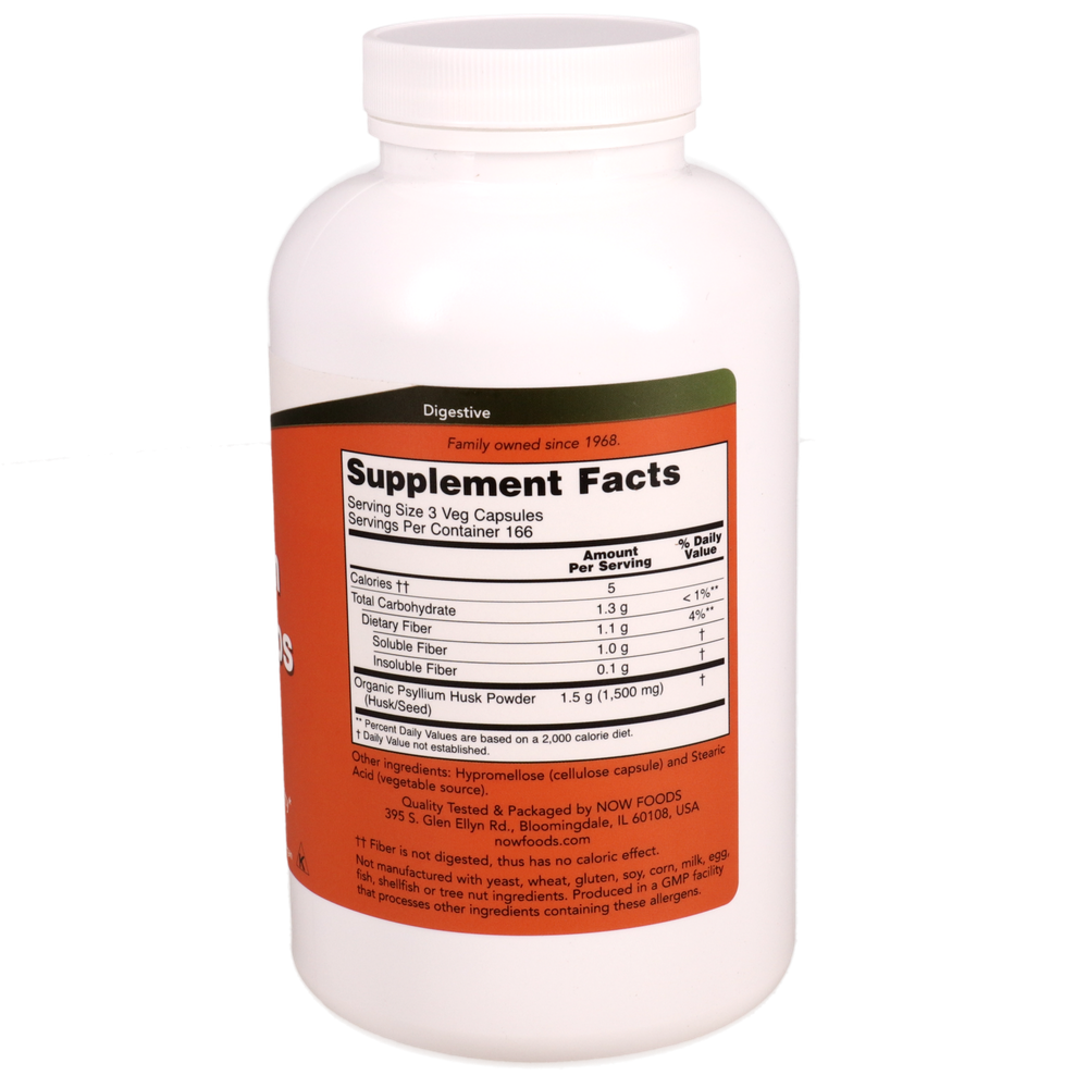 Product image for Psyllium Husk Caps.