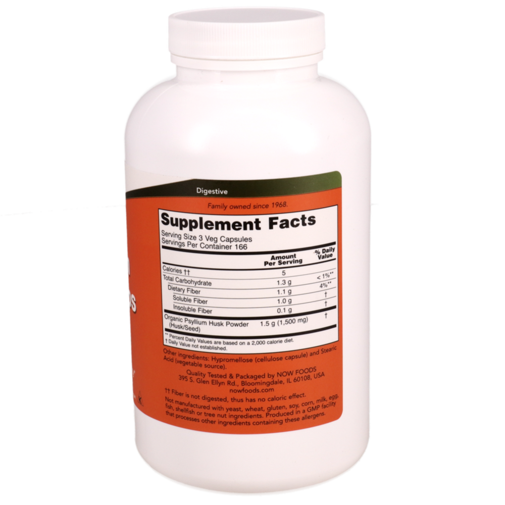 Product image for Psyllium Husk Caps.