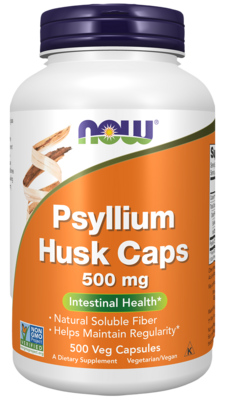 Psyllium Husk Caps 500 capsules