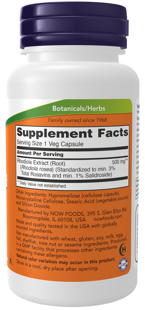 Product image for Rhodiola 500mg.