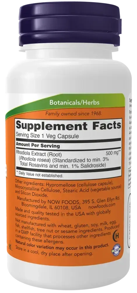 Product image for Rhodiola 500mg.