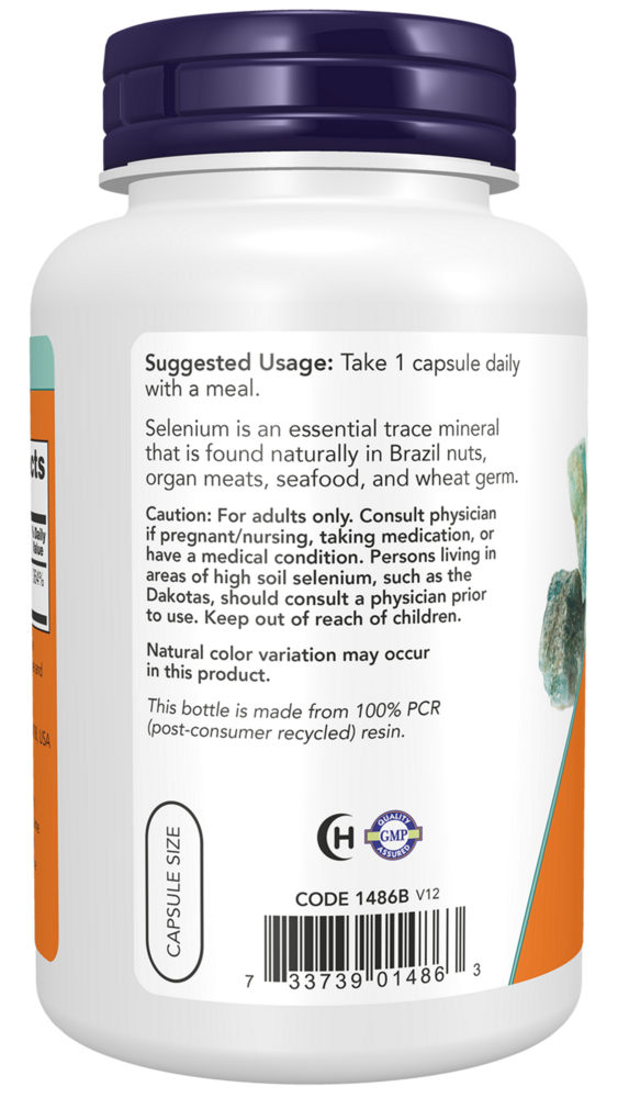 Product image for Selenium 200mcg.