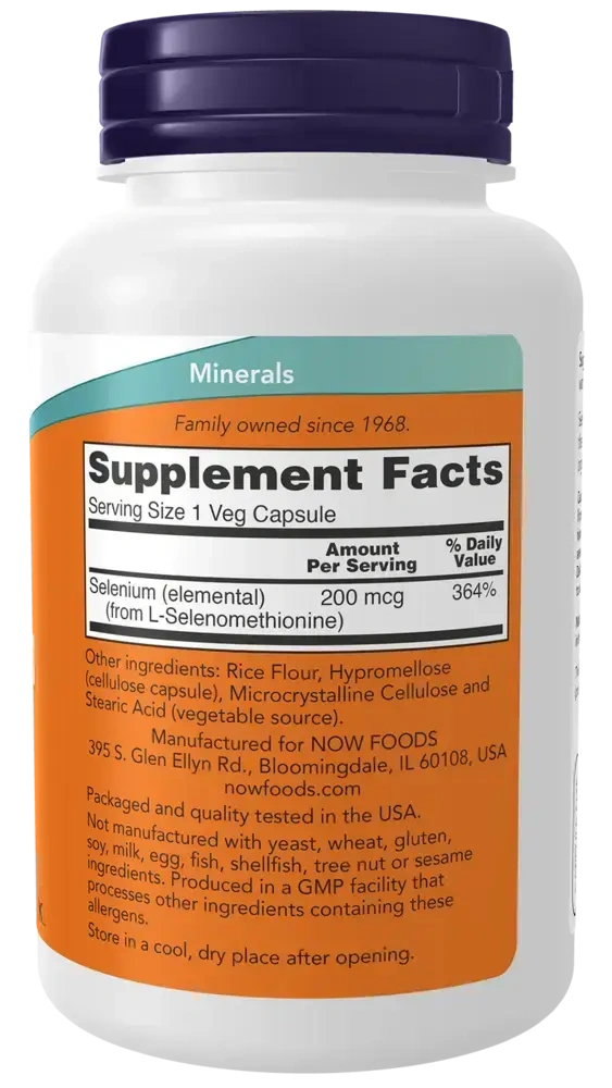 Product image for Selenium 200mcg.