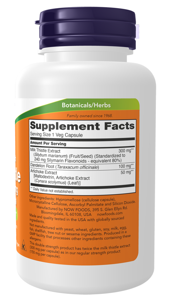 Product image for Silymarian Milk Thistle 300mg.