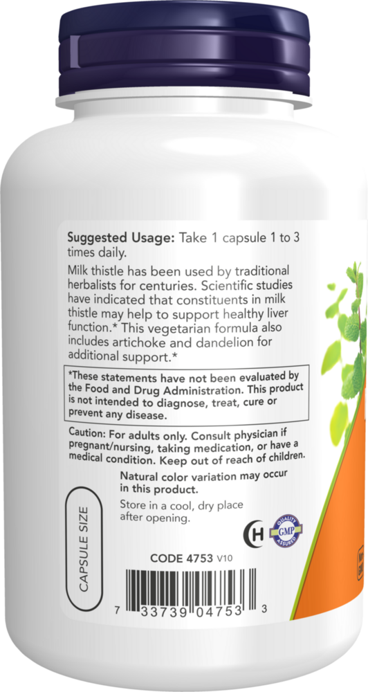 Product image for Silymarian Milk Thistle 300mg.