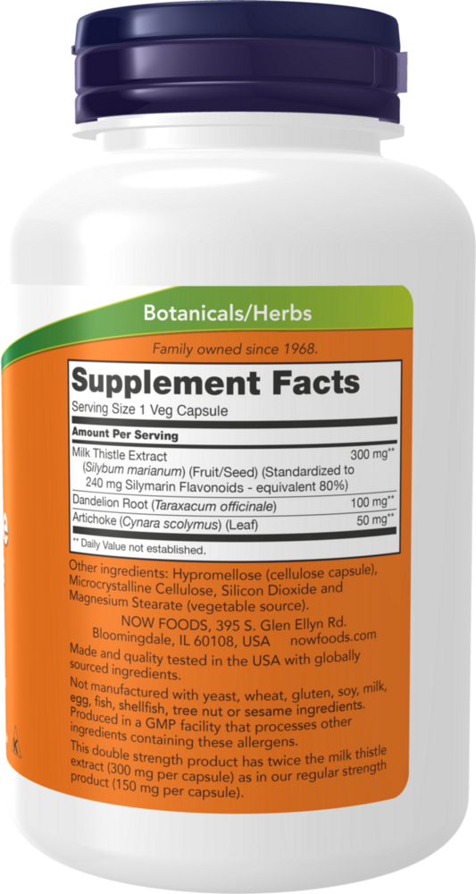 Product image for Silymarian Milk Thistle 300mg.