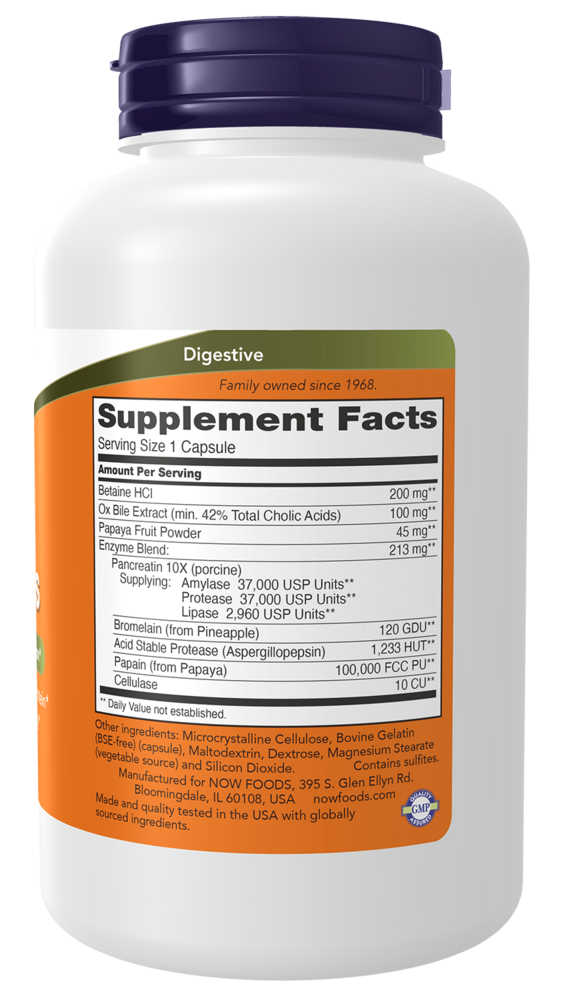 Product image for Super Enzymes Capsules.
