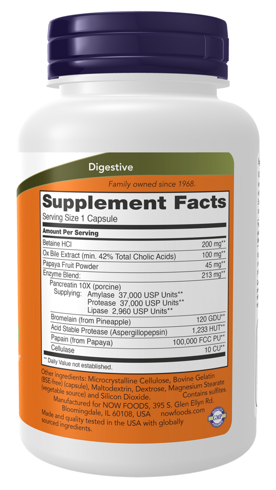 Product image for Super Enzymes Capsules.