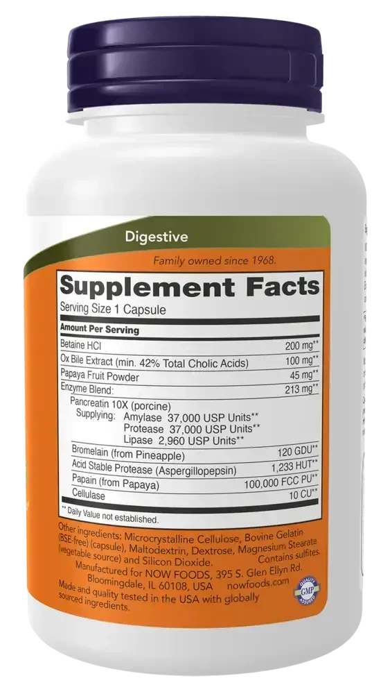 Product image for Super Enzymes Capsules.