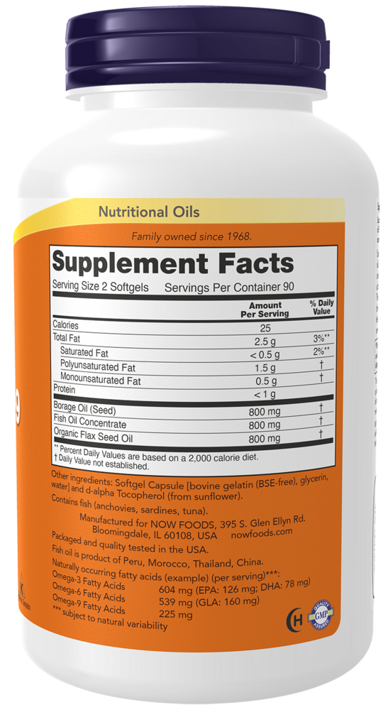Product image for Super Omega 3-6-9 1200mg.