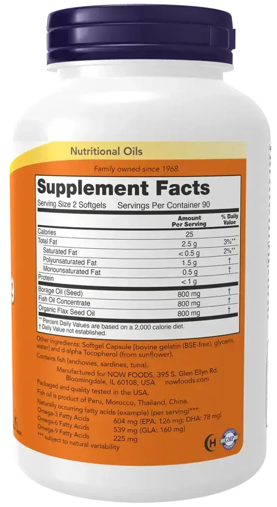 Product image for Super Omega 3-6-9 1200mg.