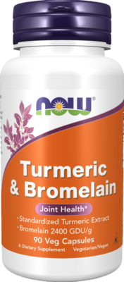 Turmeric & Bromelain Veg Capsules 90 capsules