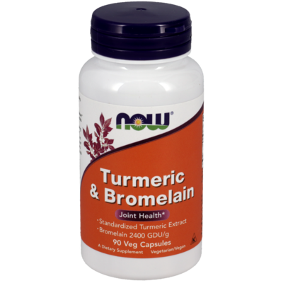 Turmeric & Bromelain Veg Capsules