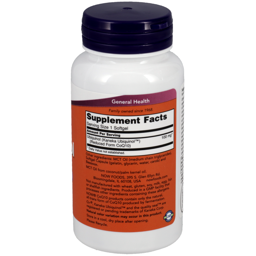 Product image for Ubiquinol 100mg.