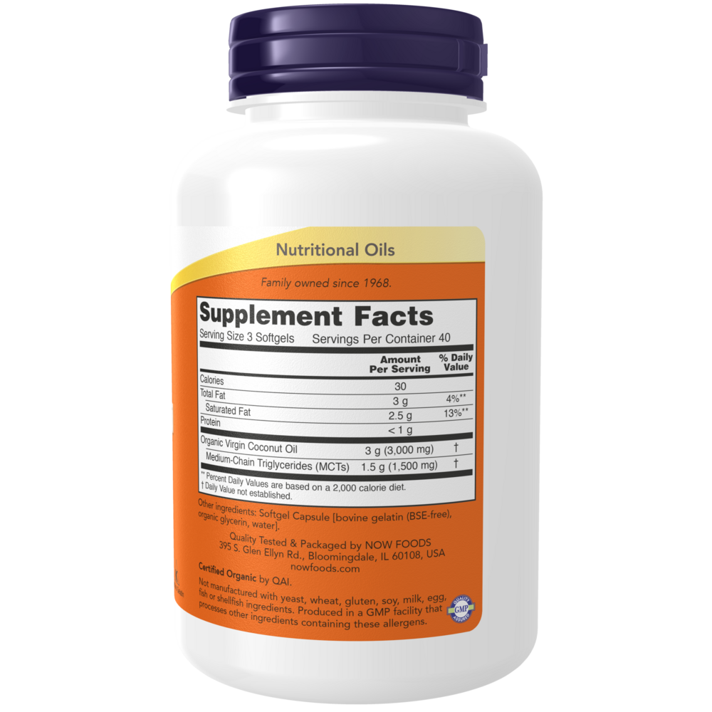 Product image for Virgin Coconut Oil 1000mg.