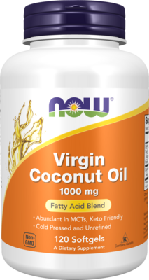 Virgin Coconut Oil 1000mg 120 Softgels