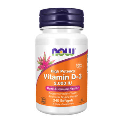 Vitamin D-3 2,000IU 240 Softgels