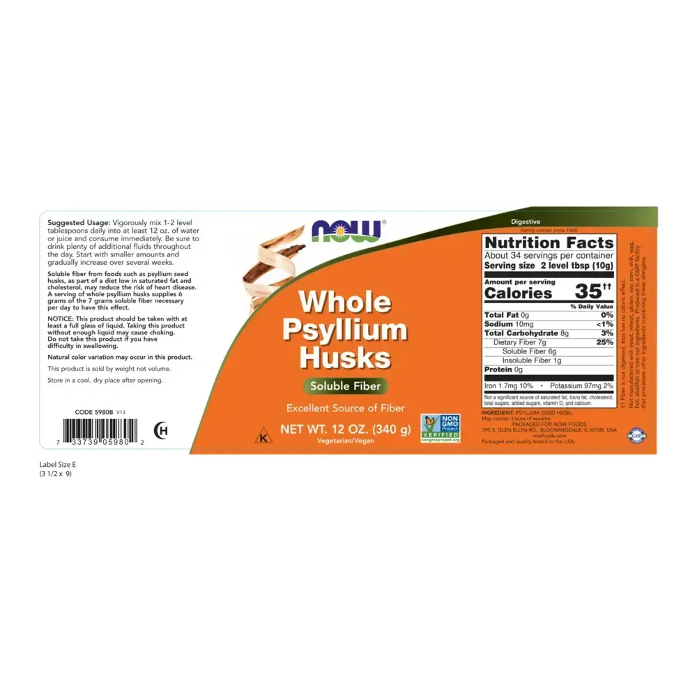 Product image for Whole Psyllium Husks.