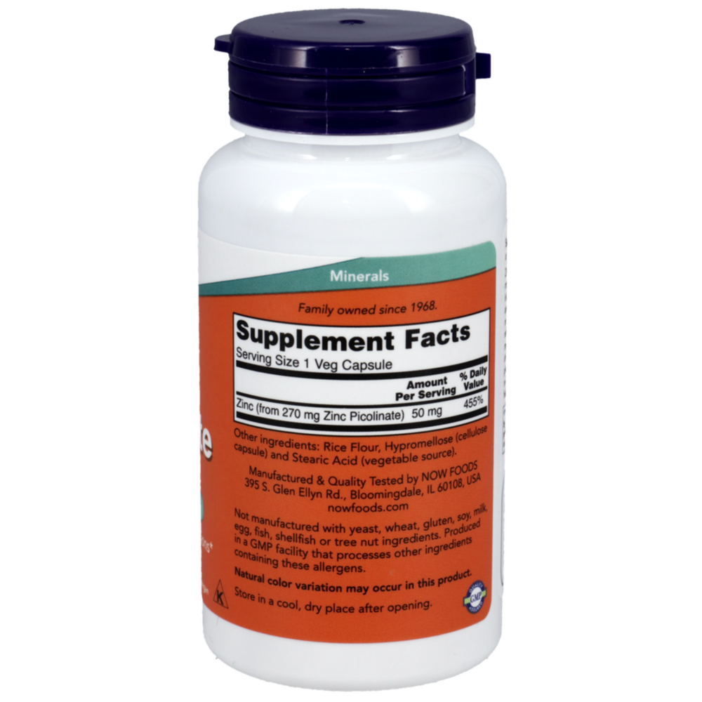 Product image for Zinc Picolinate 50mg.