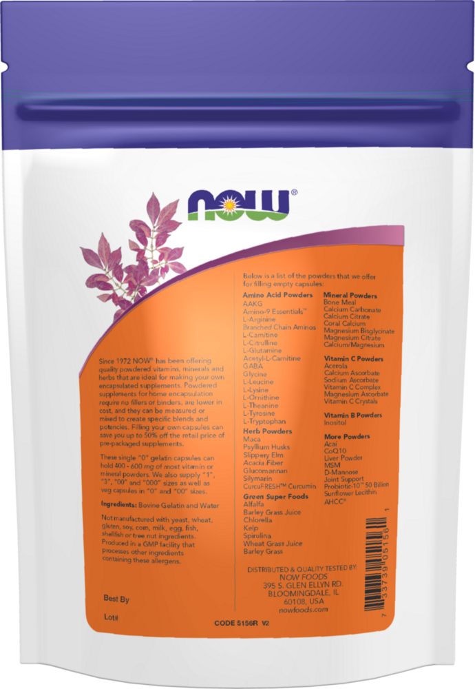 Product image for Double 00 Vcaps Empty.