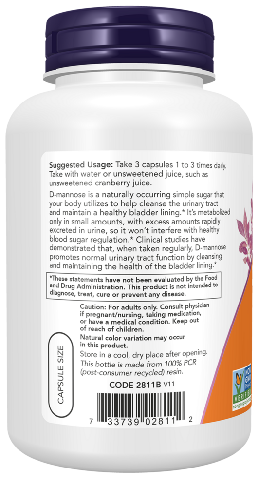 Product image for D-Mannose 500mg.