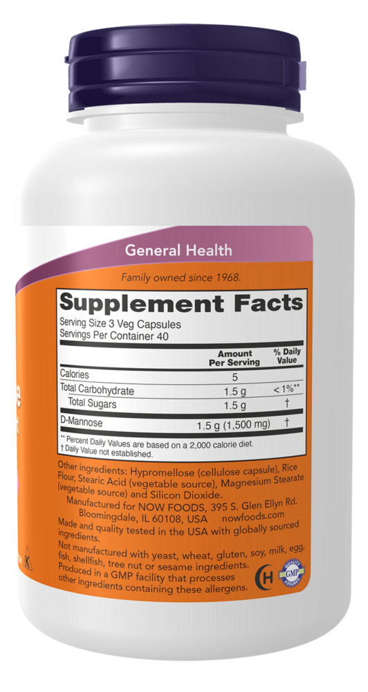 Product image for D-Mannose 500mg.