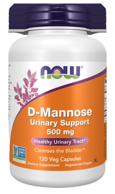 D-Mannose 500mg 120 capsules