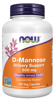 D-Mannose 500mg 120 capsules