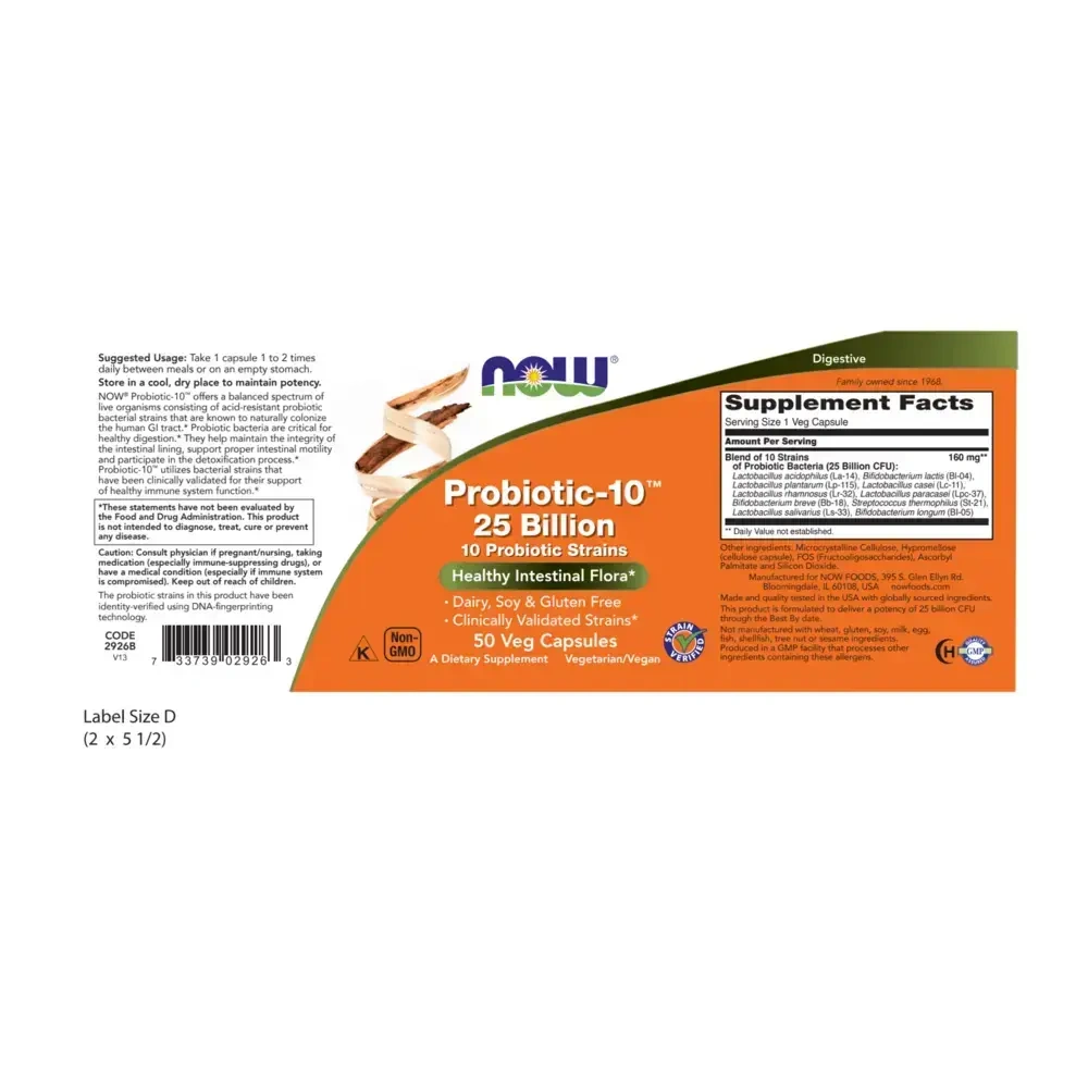 Product image for Probiotic-10 25 Billion.