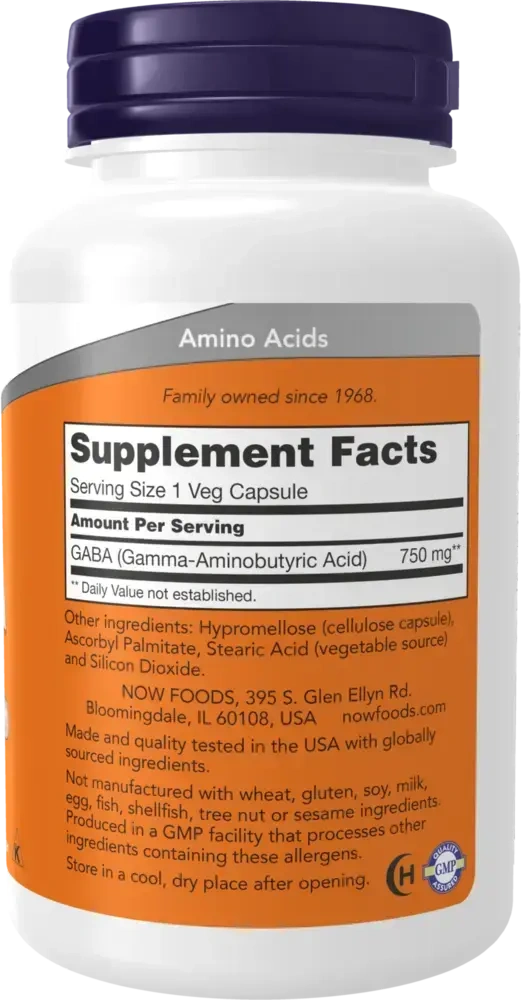 Product image for GABA 750mg.