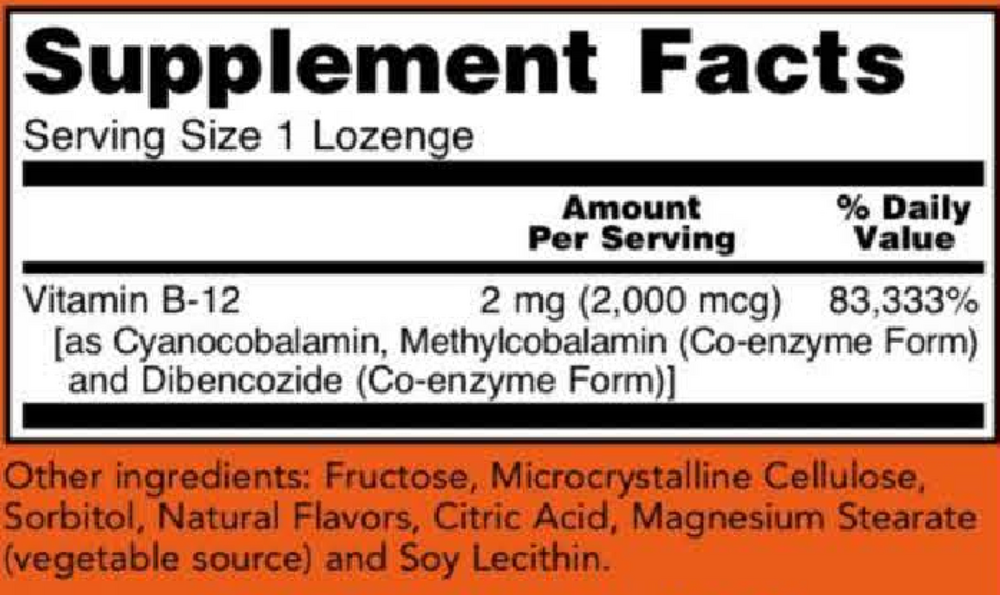 Product image for B-12 2000mcg.