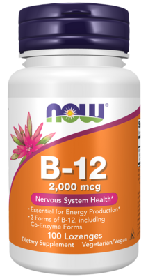 B-12 2000mcg 100 lozenges