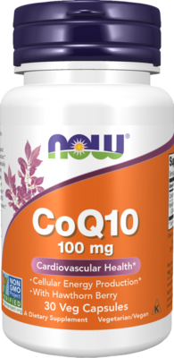 CoQ10 100mg with Hawthorn Berry 30 capsules