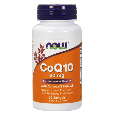 CoQ10 60mg w/Omega 3 Fish Oil product image