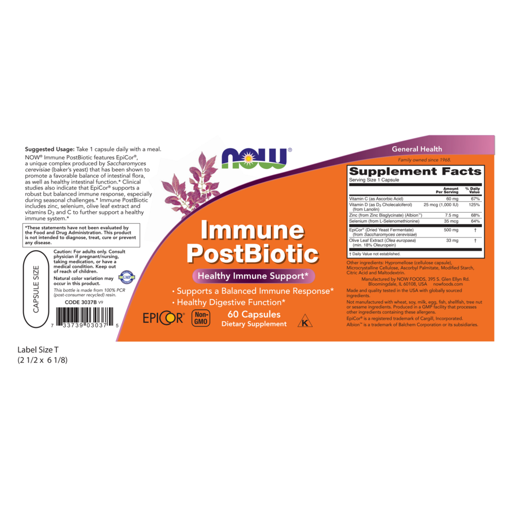 Product image for Immune PostBiotic.