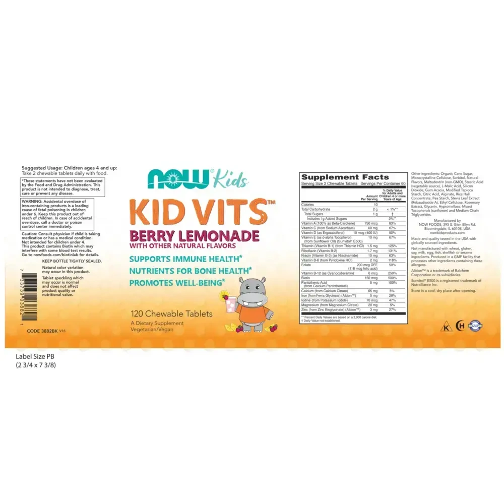 Product image for Kid Vits Berry Blast.