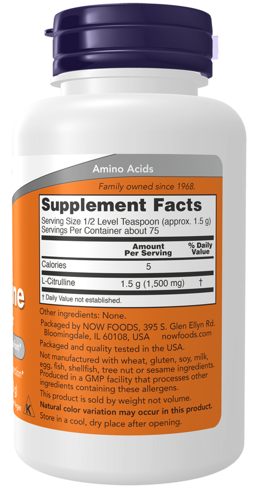 Product image for L-Citrulline Powder.