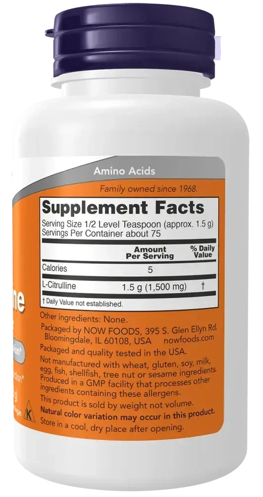 Product image for L-Citrulline Powder.