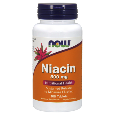 Niacin 500mg 100 tablets