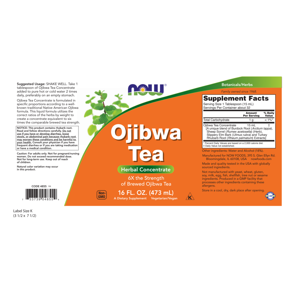 Product image for Ojibwa Tea Concentrate.